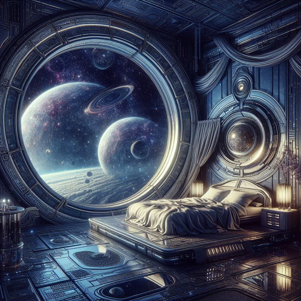 Sci-fi bedroom