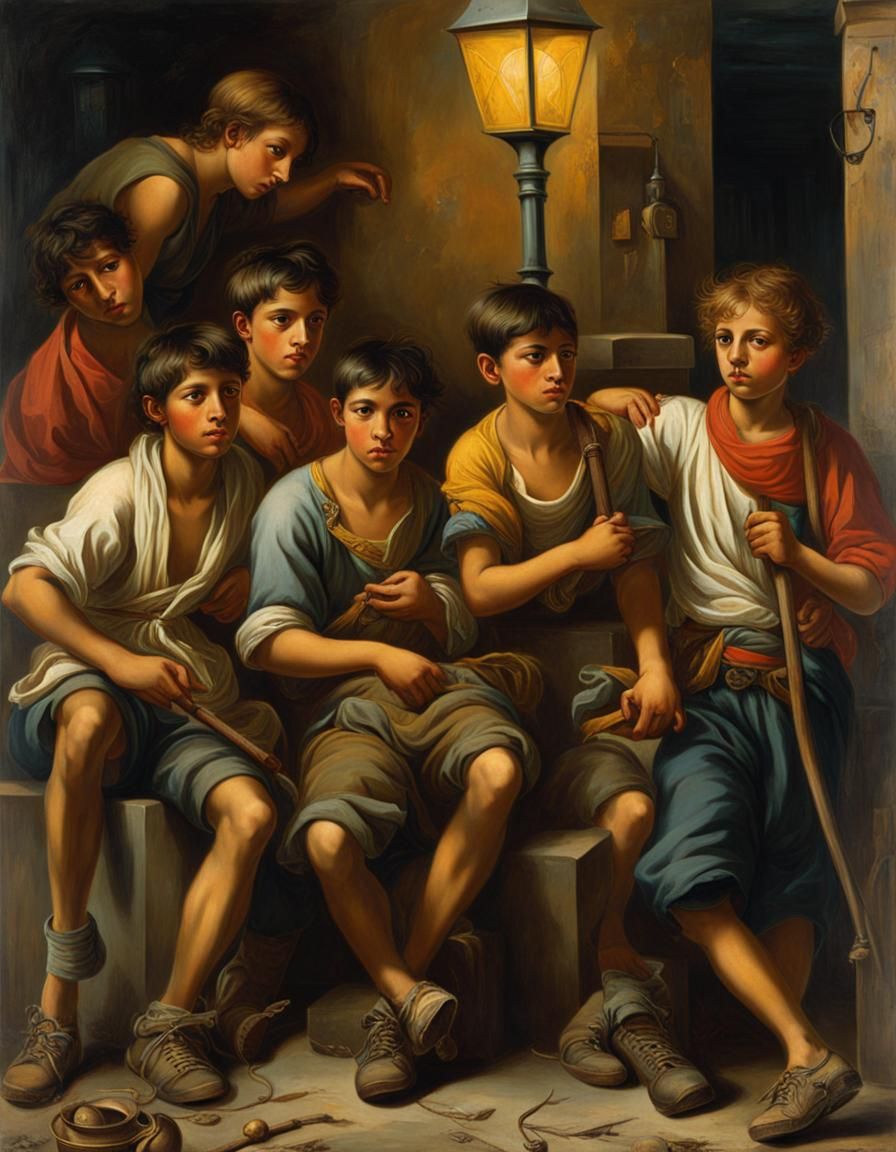 A group of reckless teenagers