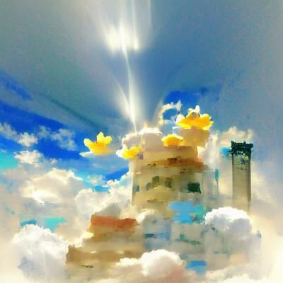 tower in the sky