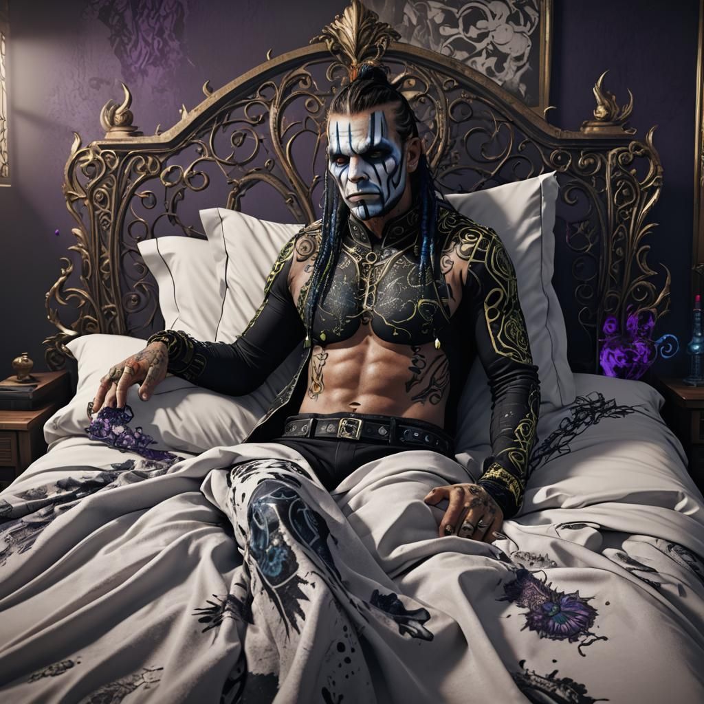 jeff hardy sick in bed