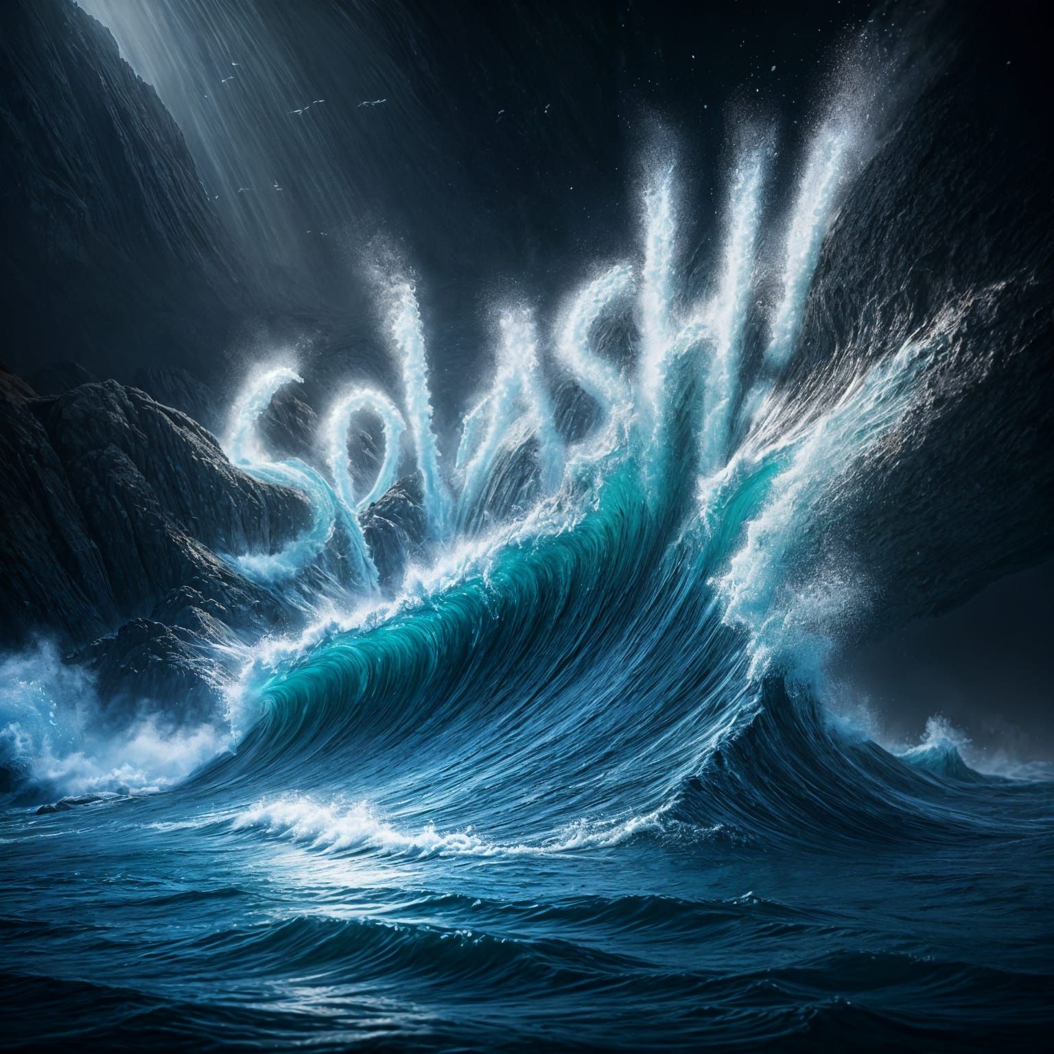 Splash   by @Dometi George