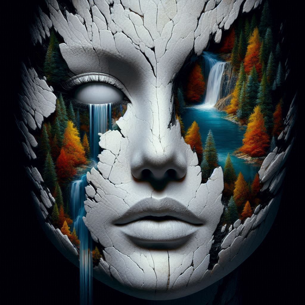 The Soul behind the cracked mask