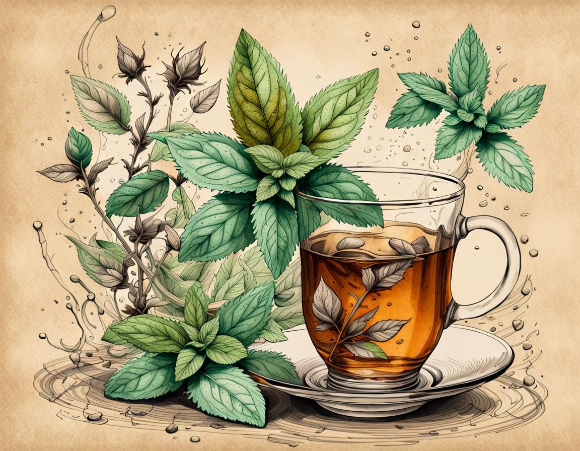 Botanical Ink Drawings