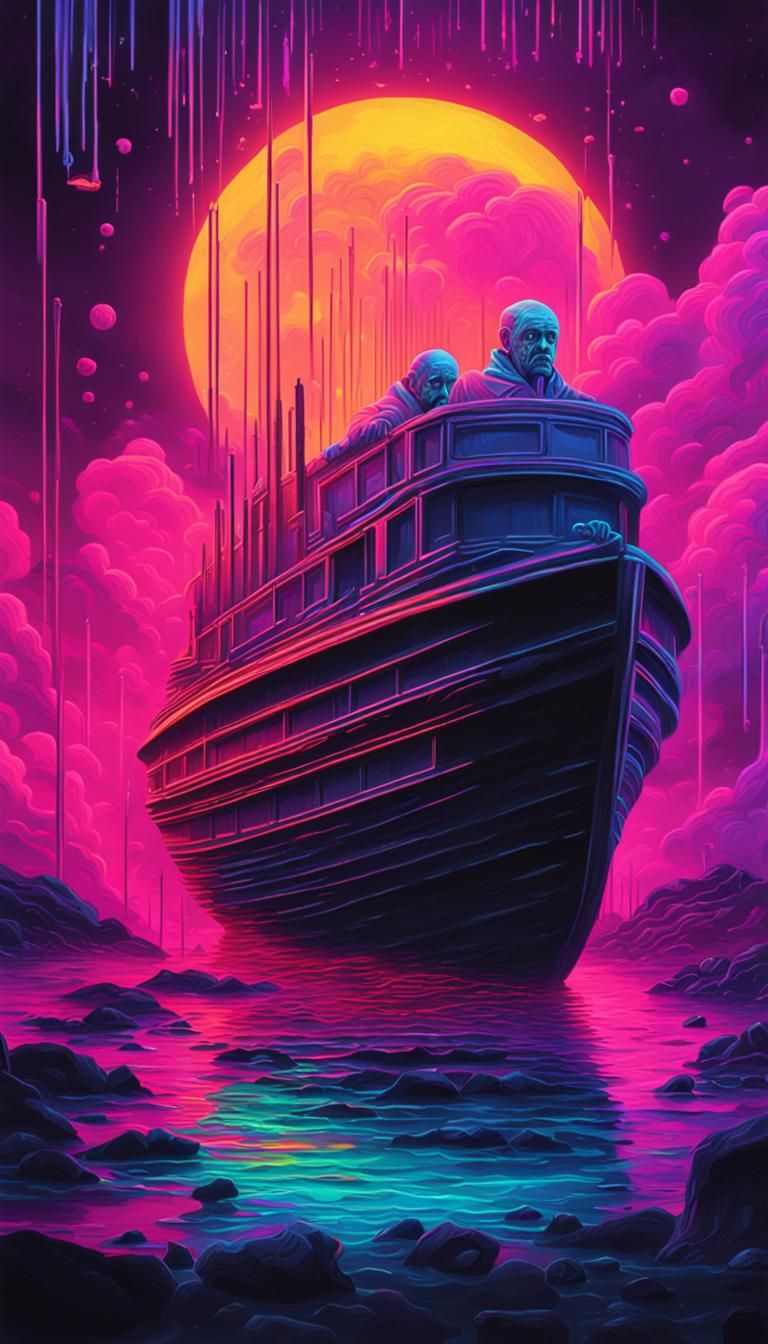 Ship of Sadness - AI Generated Artwork - NightCafe Creator