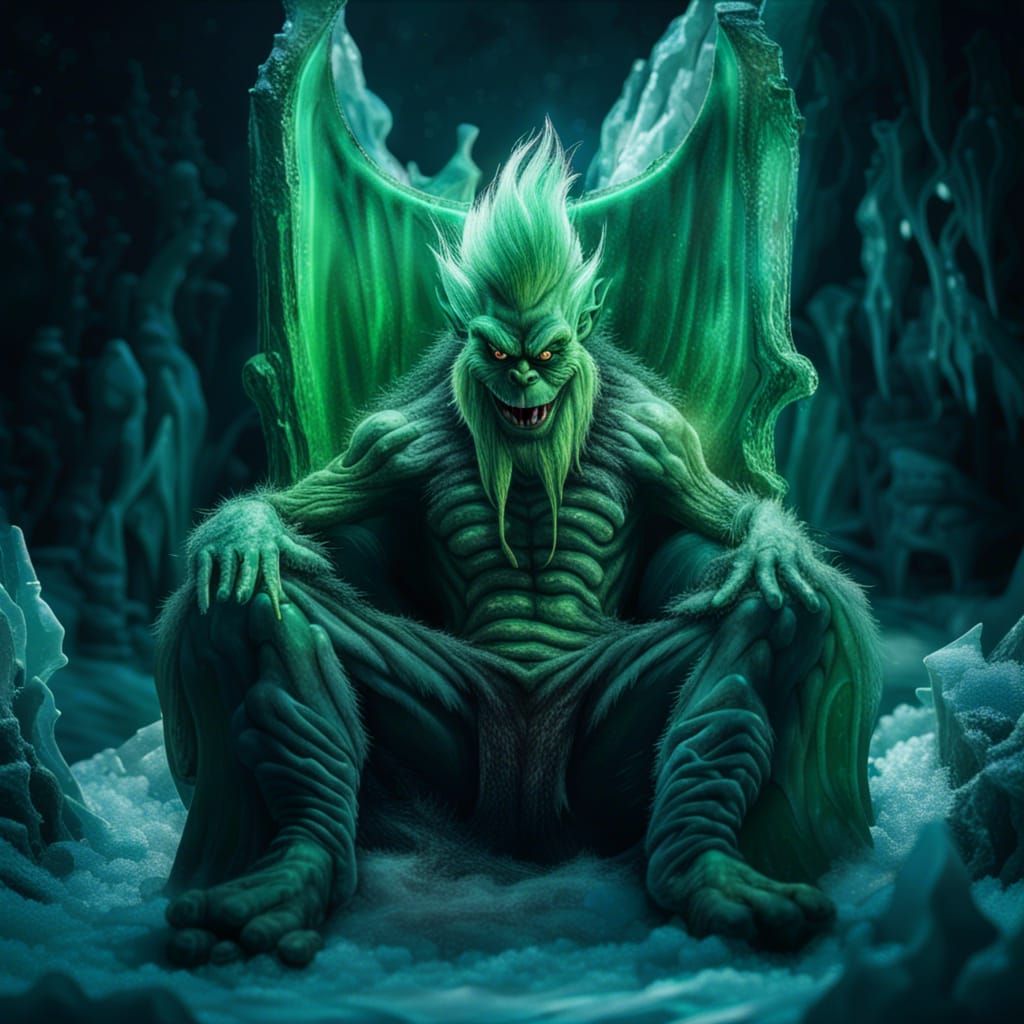 Demon Grinch AI Generated Artwork NightCafe Creator