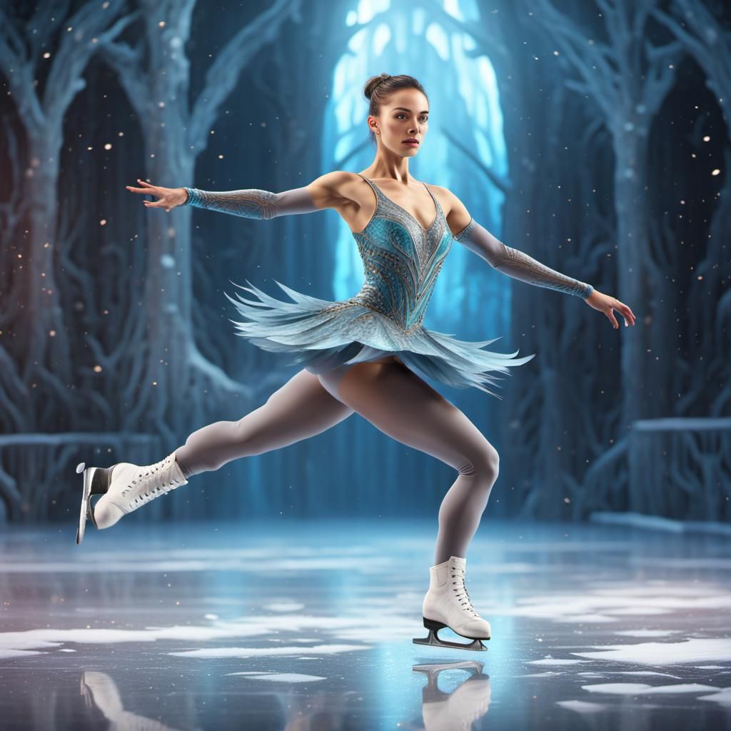 Figure skater  by @RomiLovin