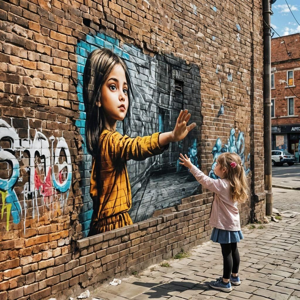 Reaching Out  by @BluePanda