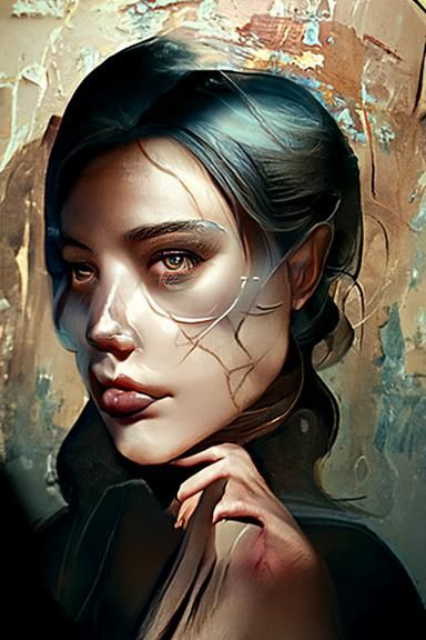 Portrait v3 - AI Generated Artwork - NightCafe Creator