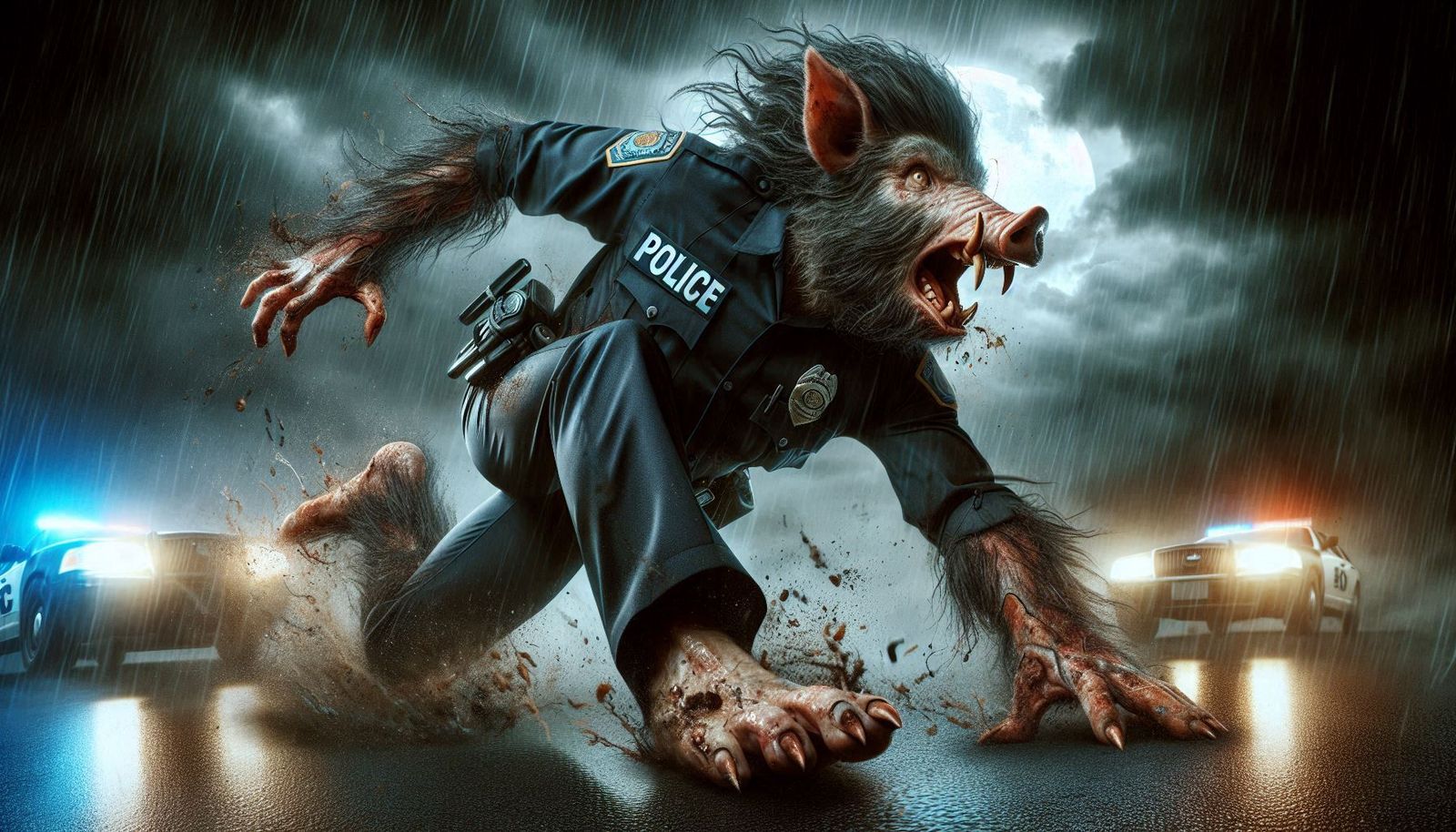 To swerve and protect