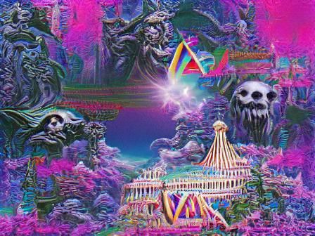 Xanadu maximalist - AI Generated Artwork - NightCafe Creator