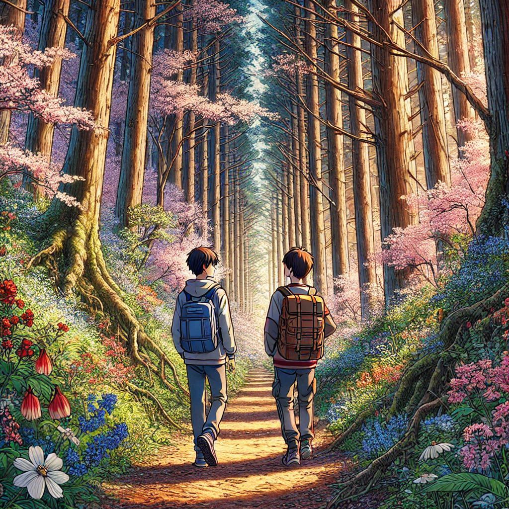 Best Friends - Out for a Walk