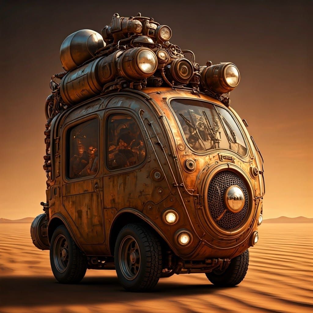 Paradox Catalyst maximalist steampunk machine middle dessert rusted overgrown wines ...  by @Miracidium