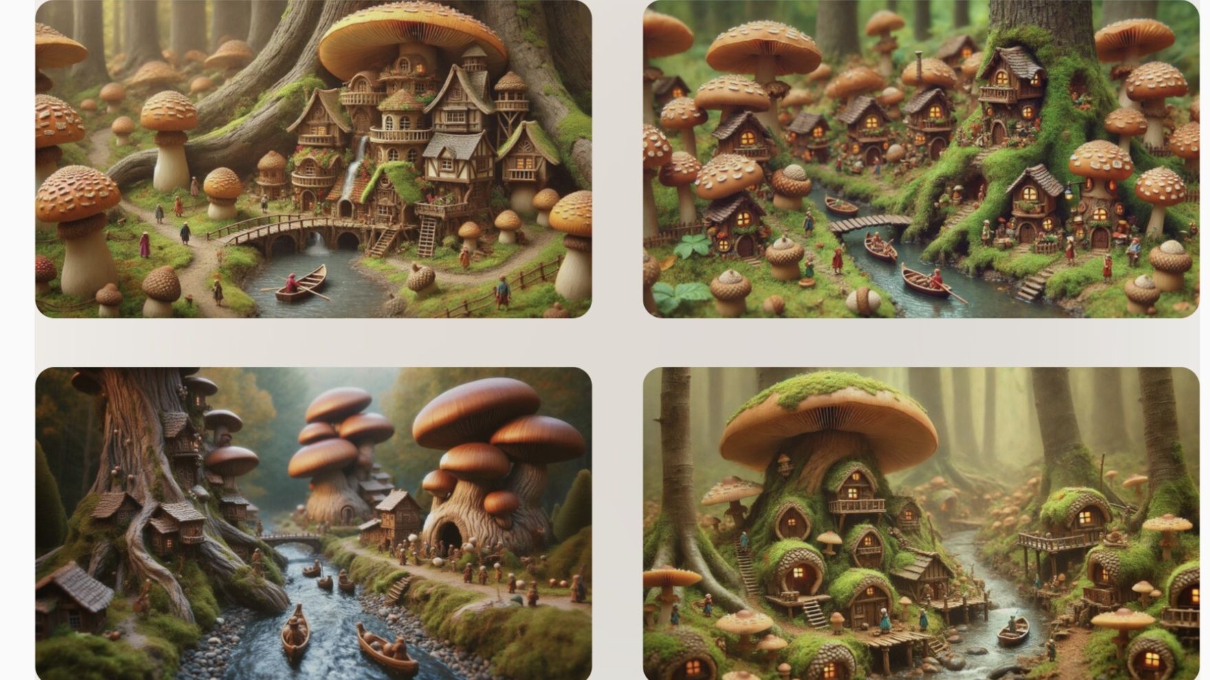Mushroom Village 4 block