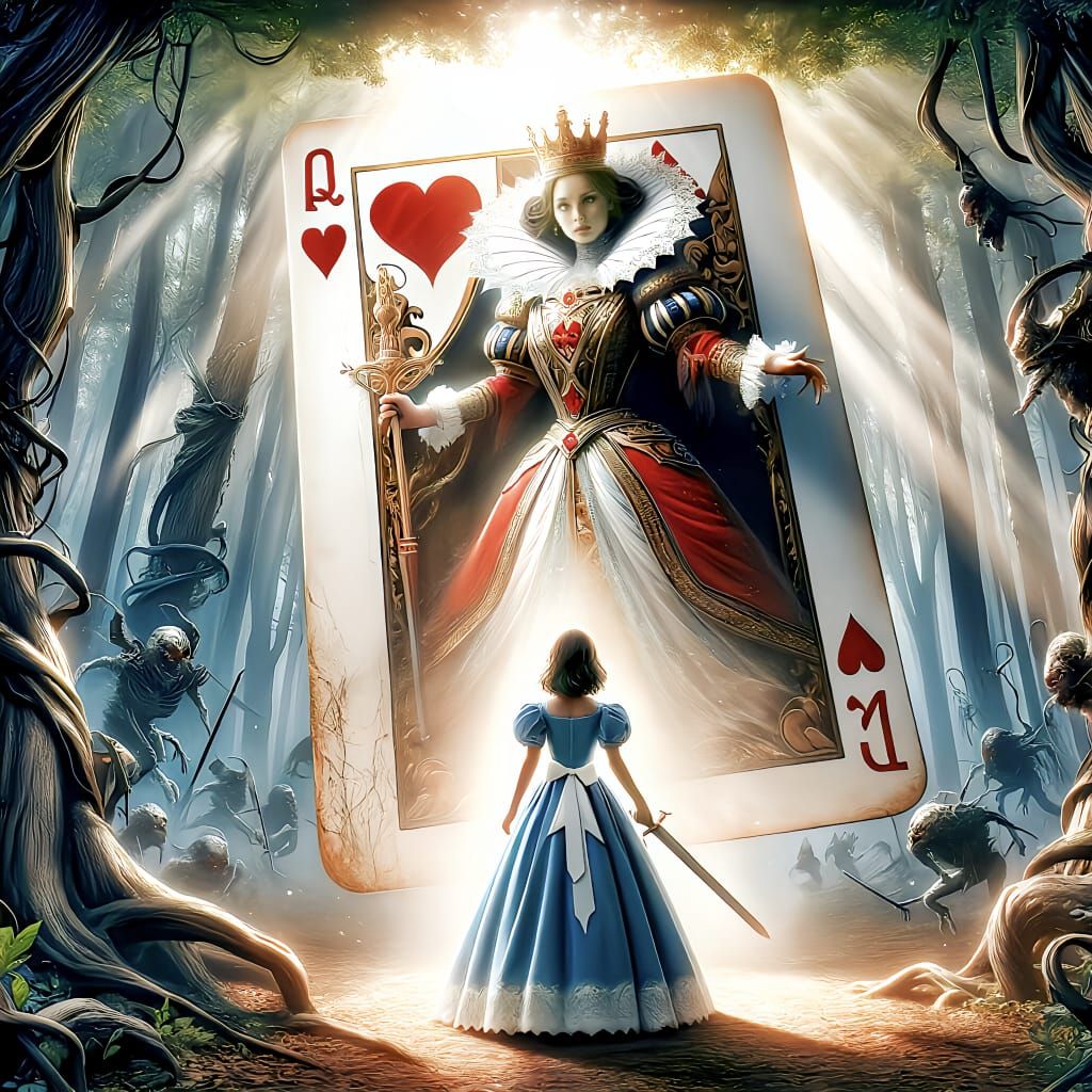 "Royal Escape: The Awakening of the Queen of Hearts