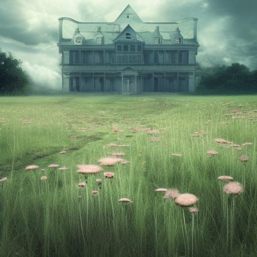 Only they could see the house in the field