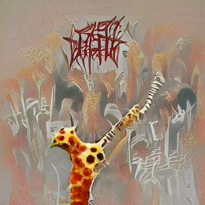 A Death Metal Giraffe
