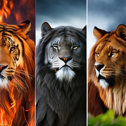 "He says there are four elements"