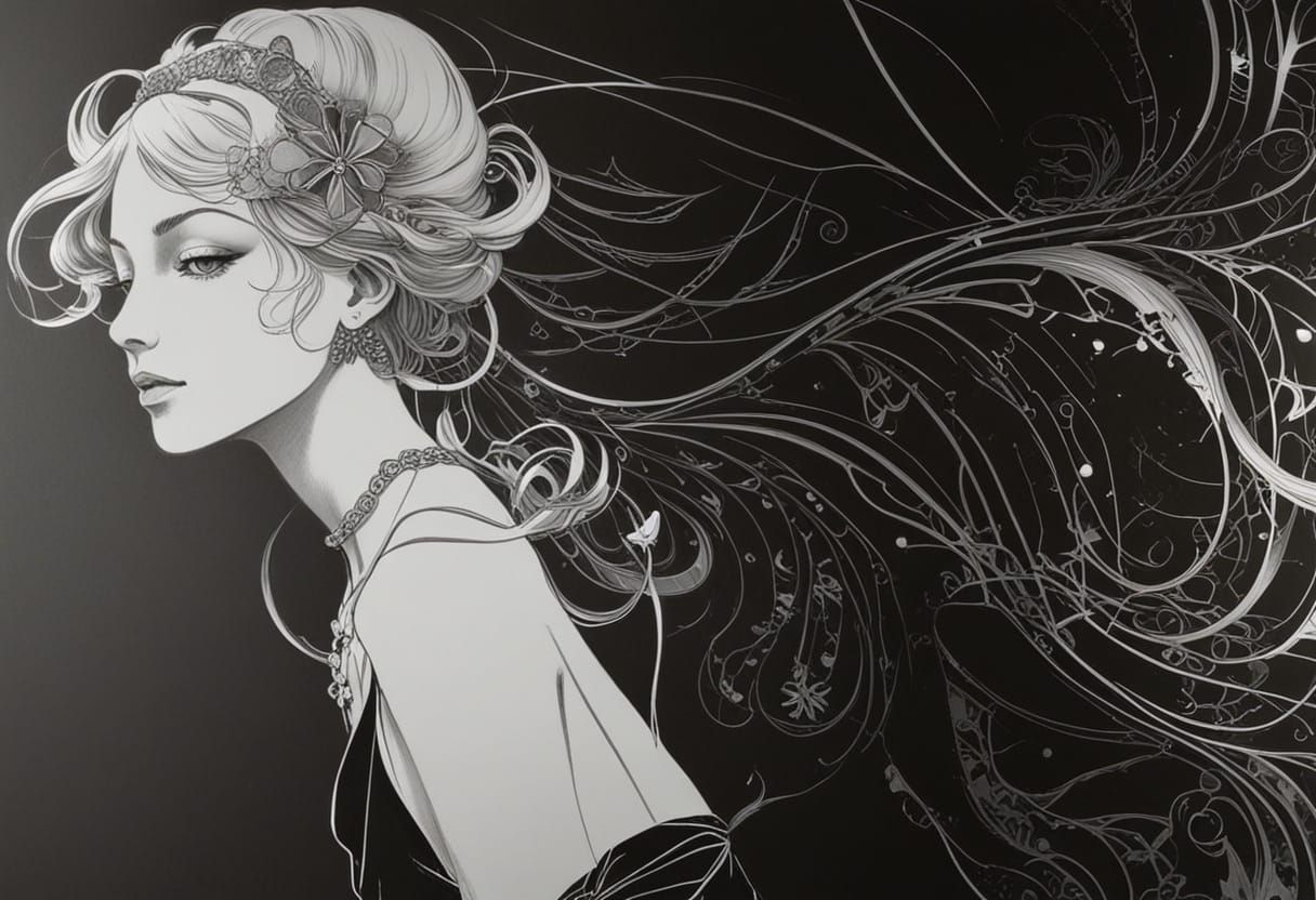 Illustration vintage inspired