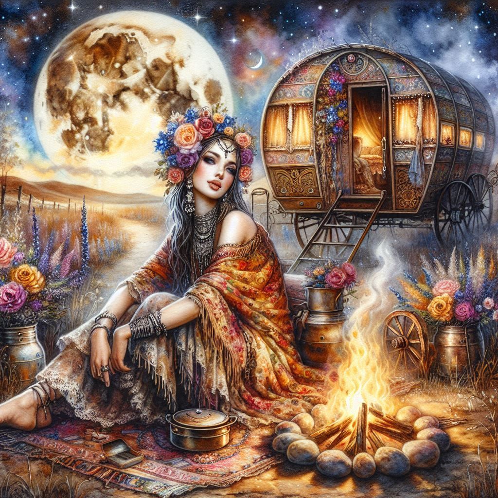 Camping out on a full moon