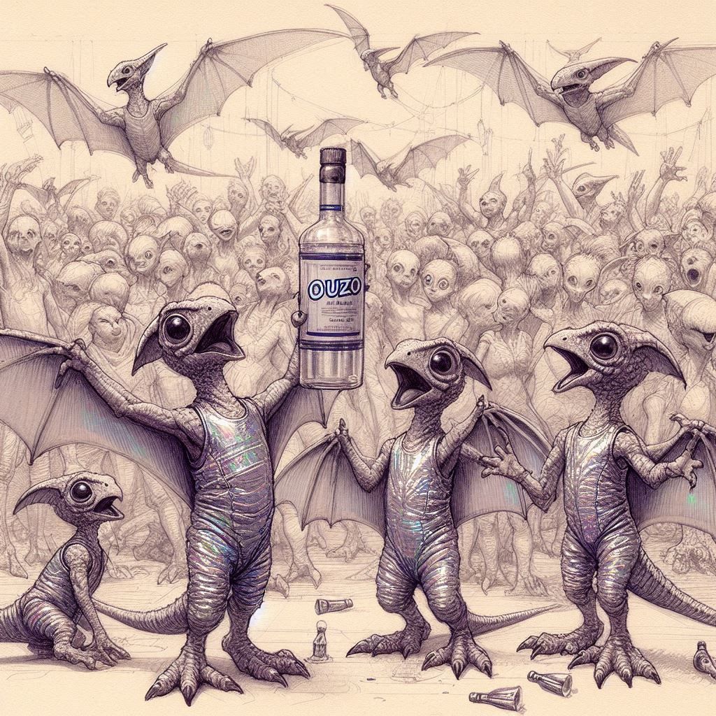 'A new pleasure!' Exclaiming over Arthur's bottle at the Lon...