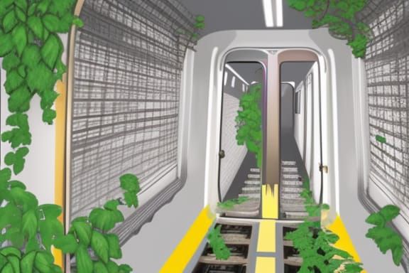 Engulfed trainway (By Mini-Hosed)