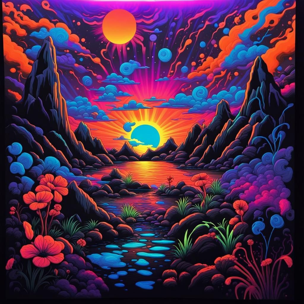 Psychic Lands  by @7starDud3