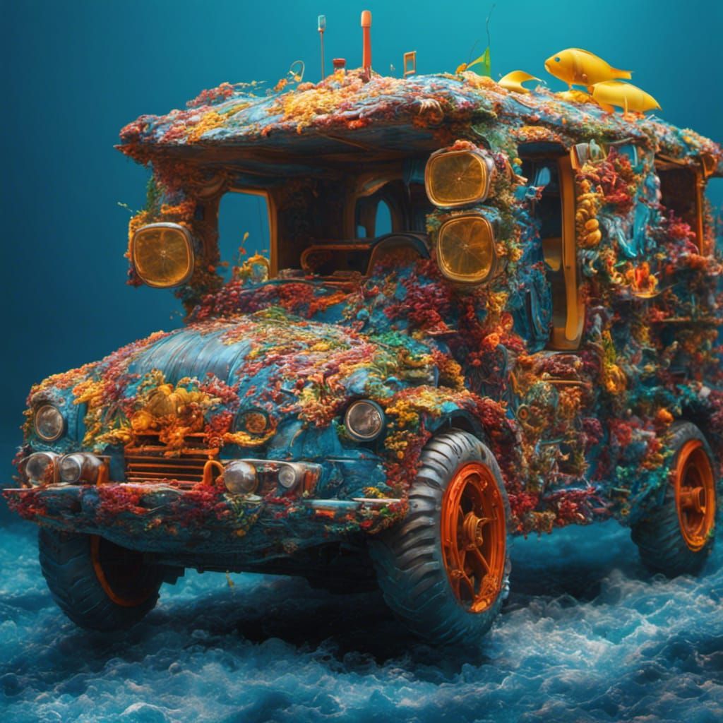 recycled ocean plastic  by @BillThegutterRat