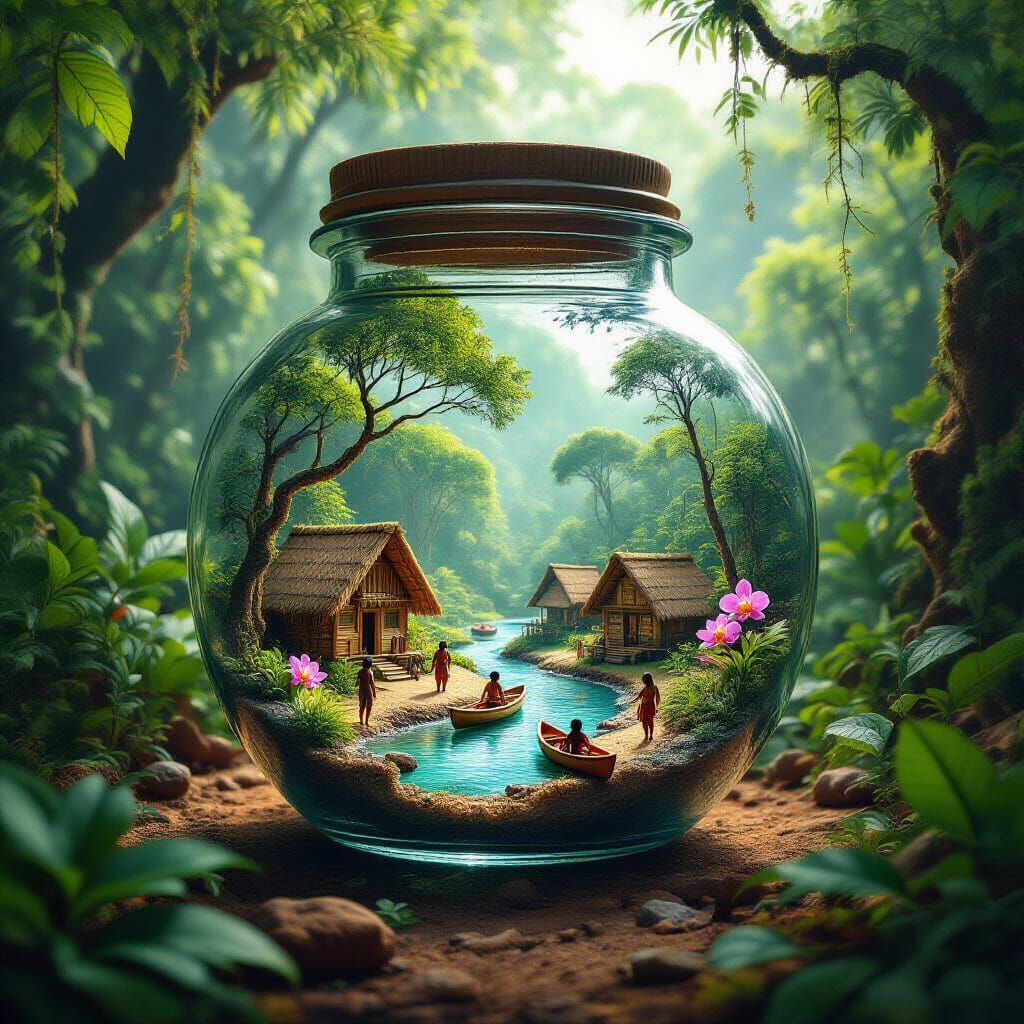 Miniature village  by @Neverland