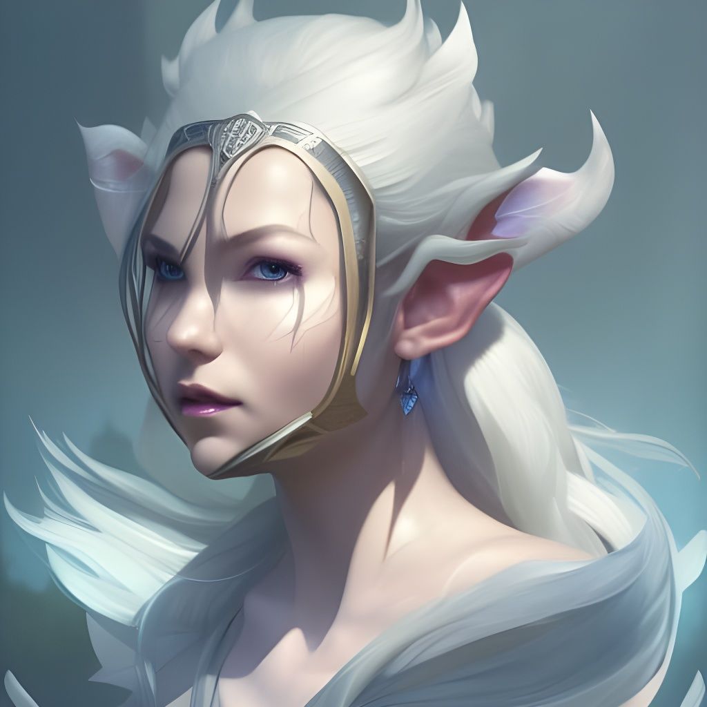 Elf Girl Princess - Ai Generated Artwork - Nightcafe Creator