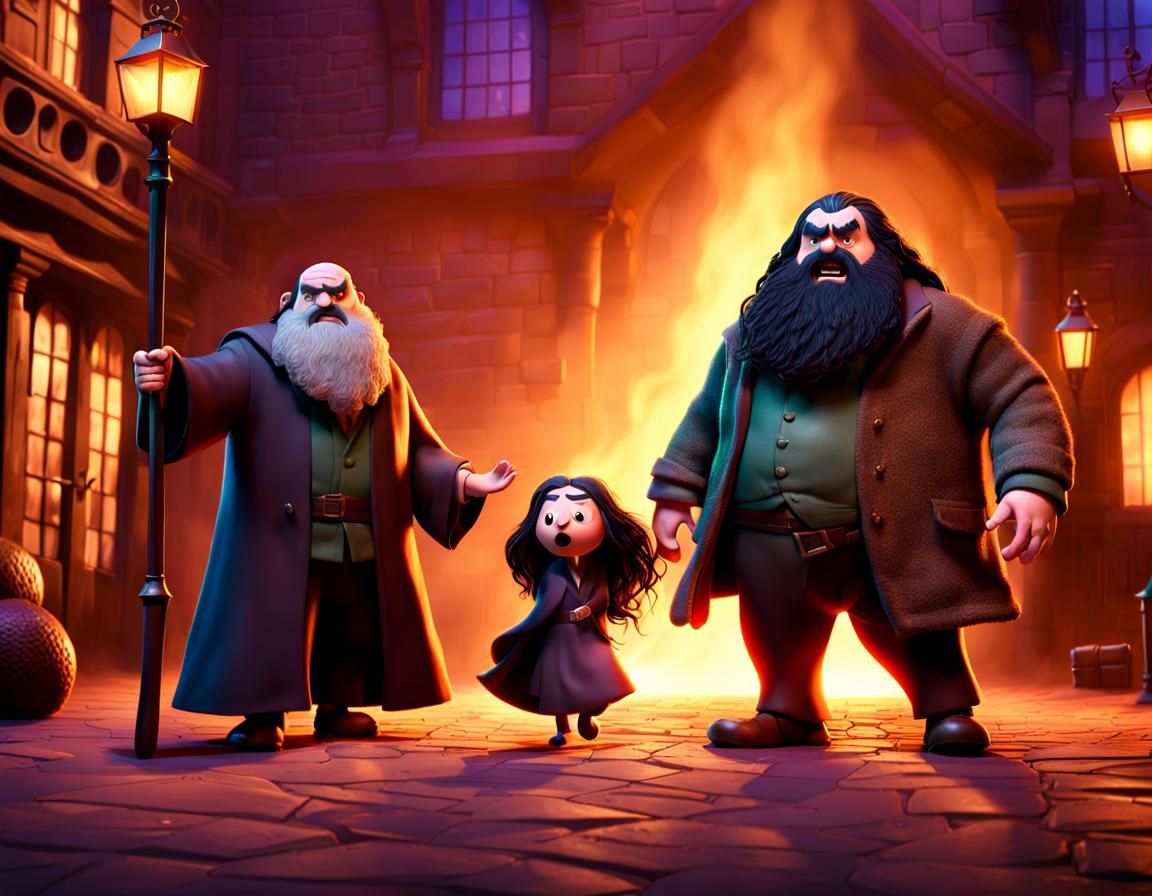 The battle of Hogwarts