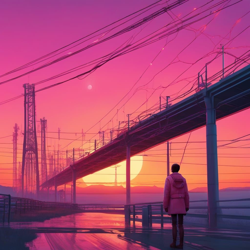 Following the power lines
