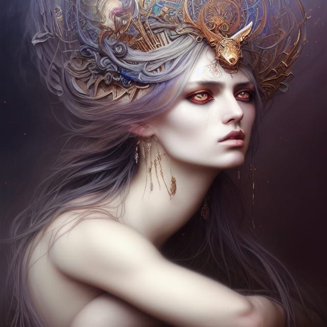 Beautiful goddess - AI Generated Artwork - NightCafe Creator