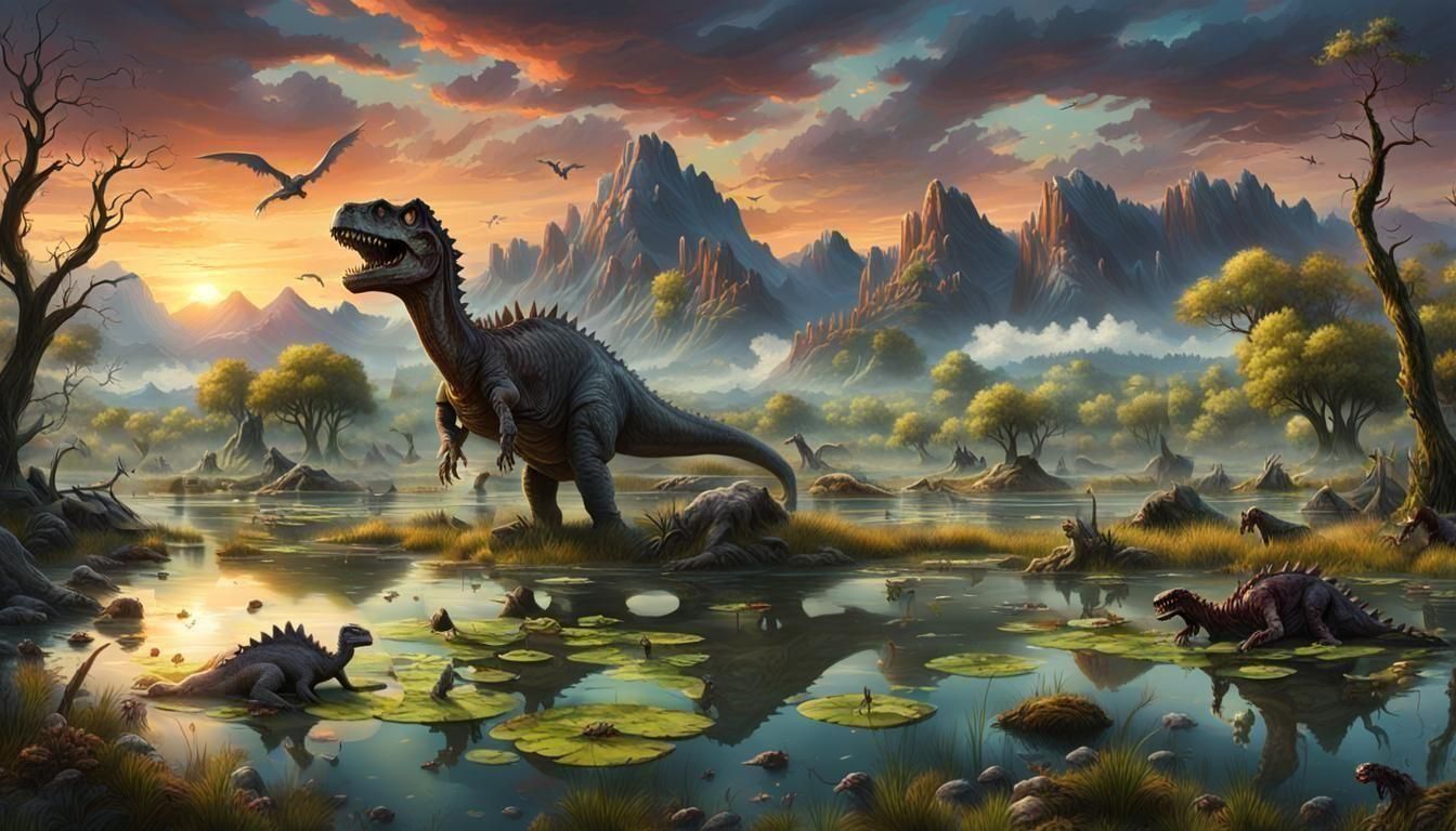 Prehistoric  by @Chief_Runs-with-scissors