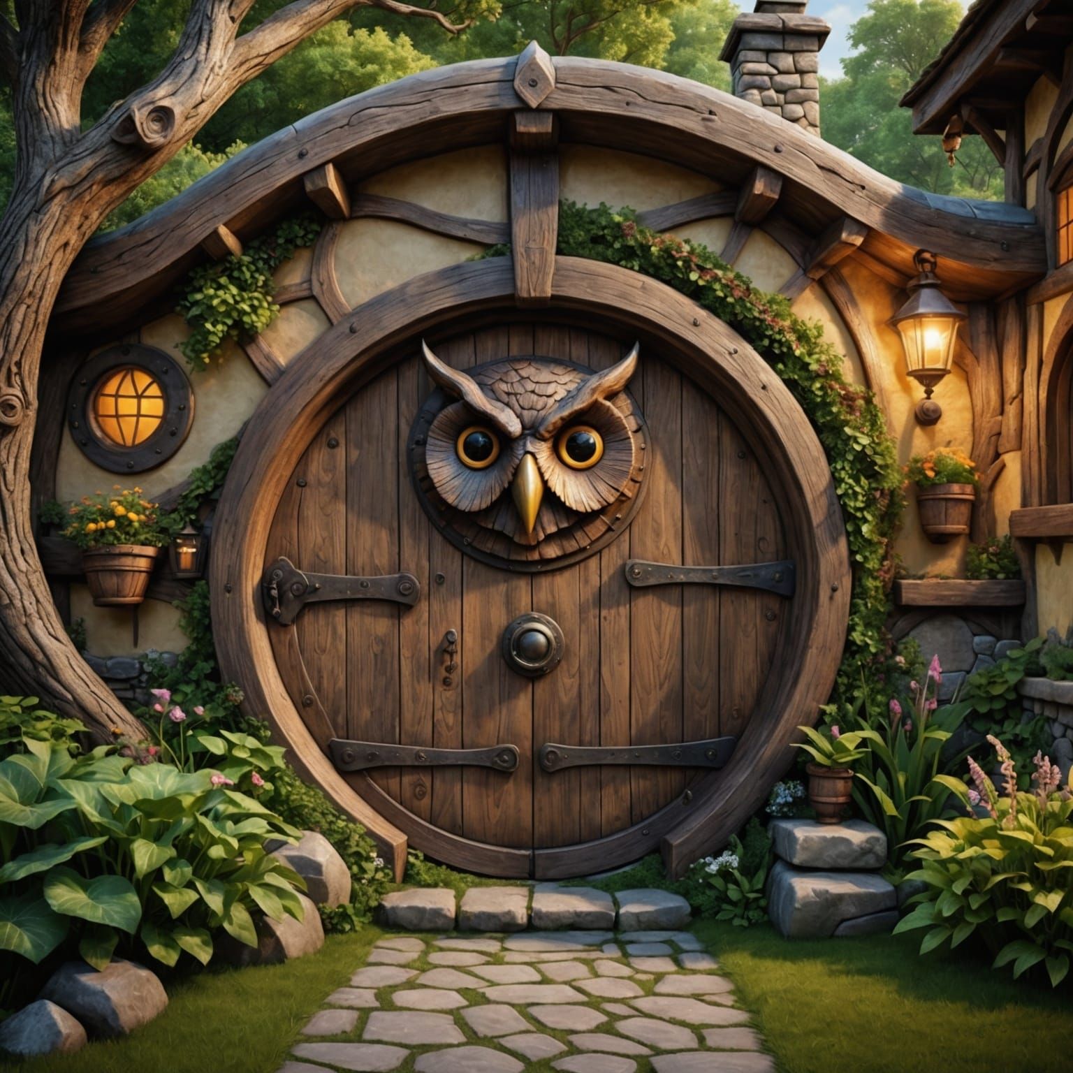 A Hobbit Home  by @Eastcoaster