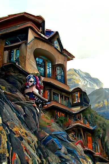 The villa