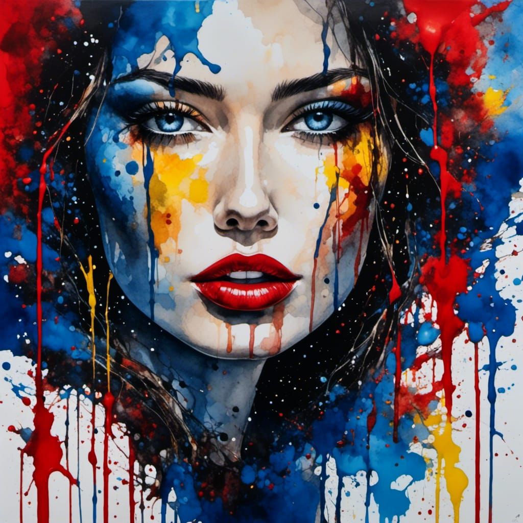 <lora:InkSplashStyle:1.0> 