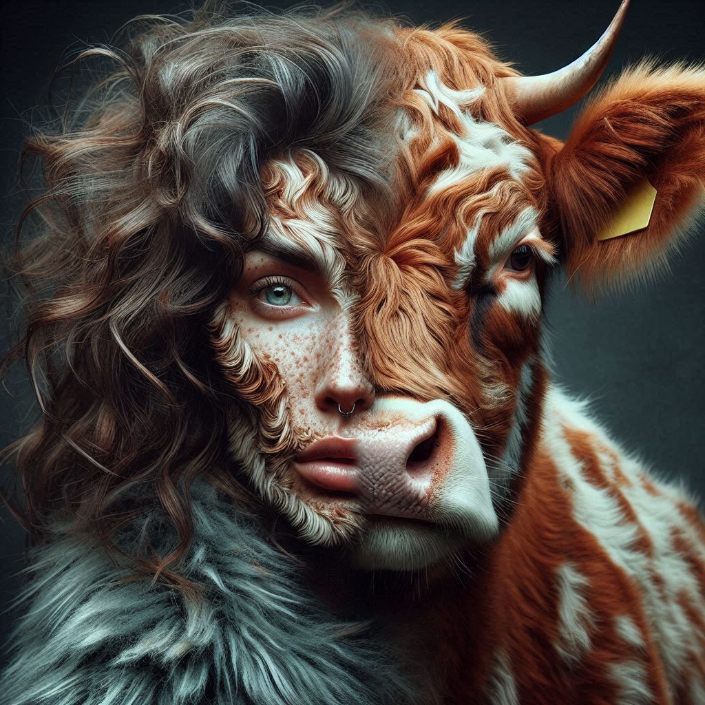 HUMAN TO COW FUSION 2