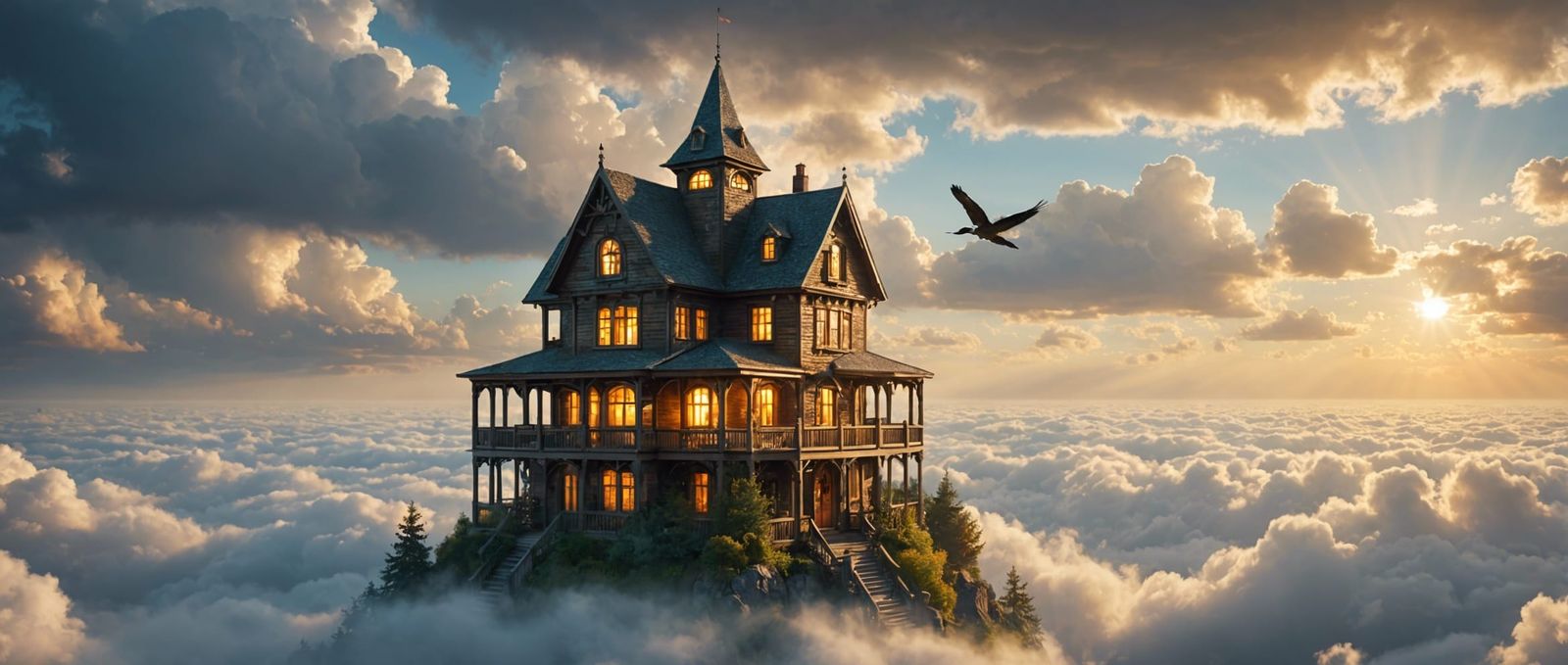 Maison avec vu et sans voisin