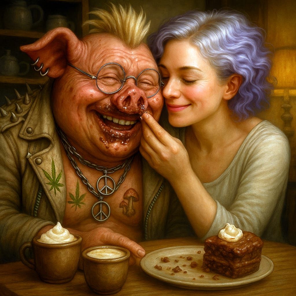 Joppie and Magma: Comfort through Cake, Stage II