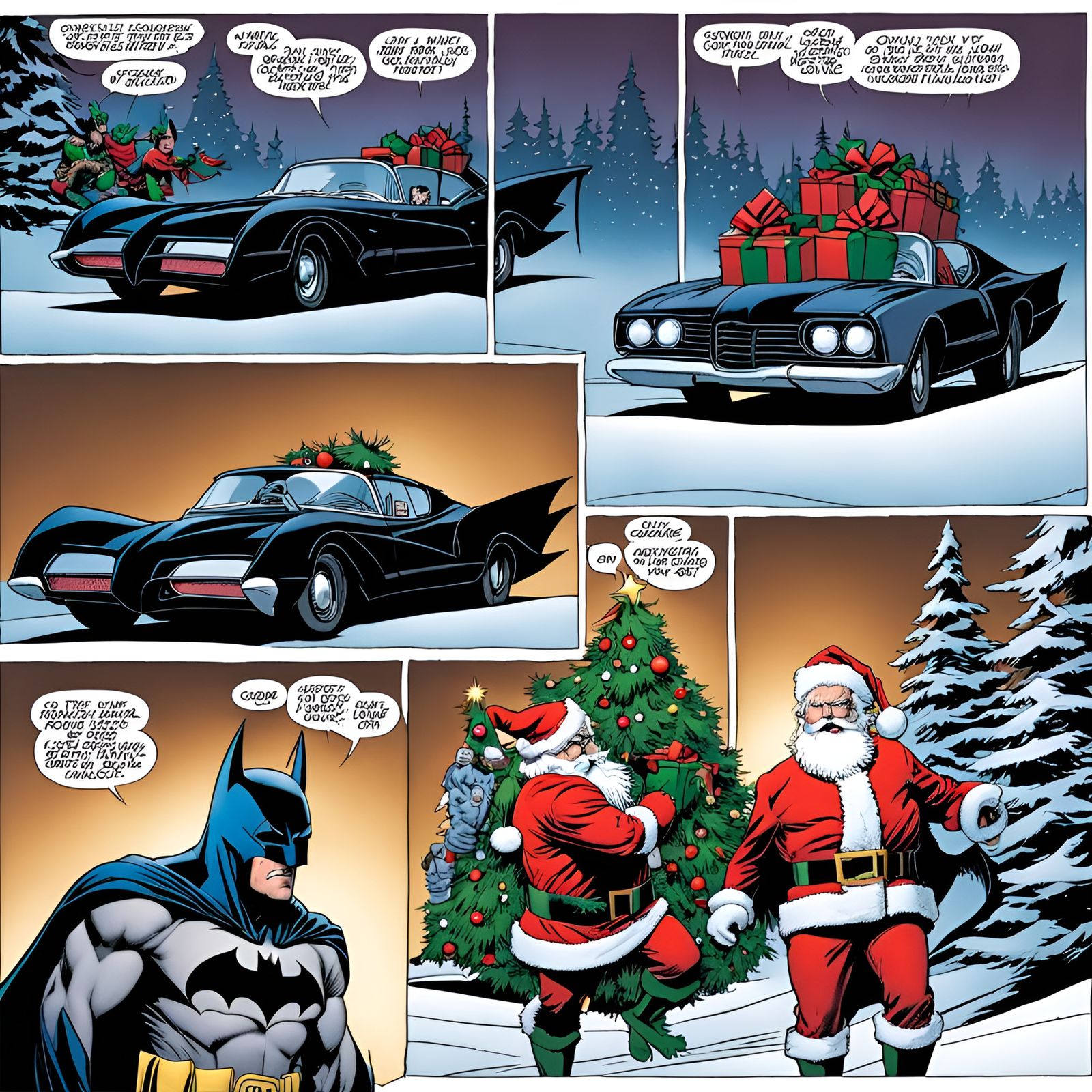 #2 COMIC STRIPS "BatChristmas"  by @JustBubu