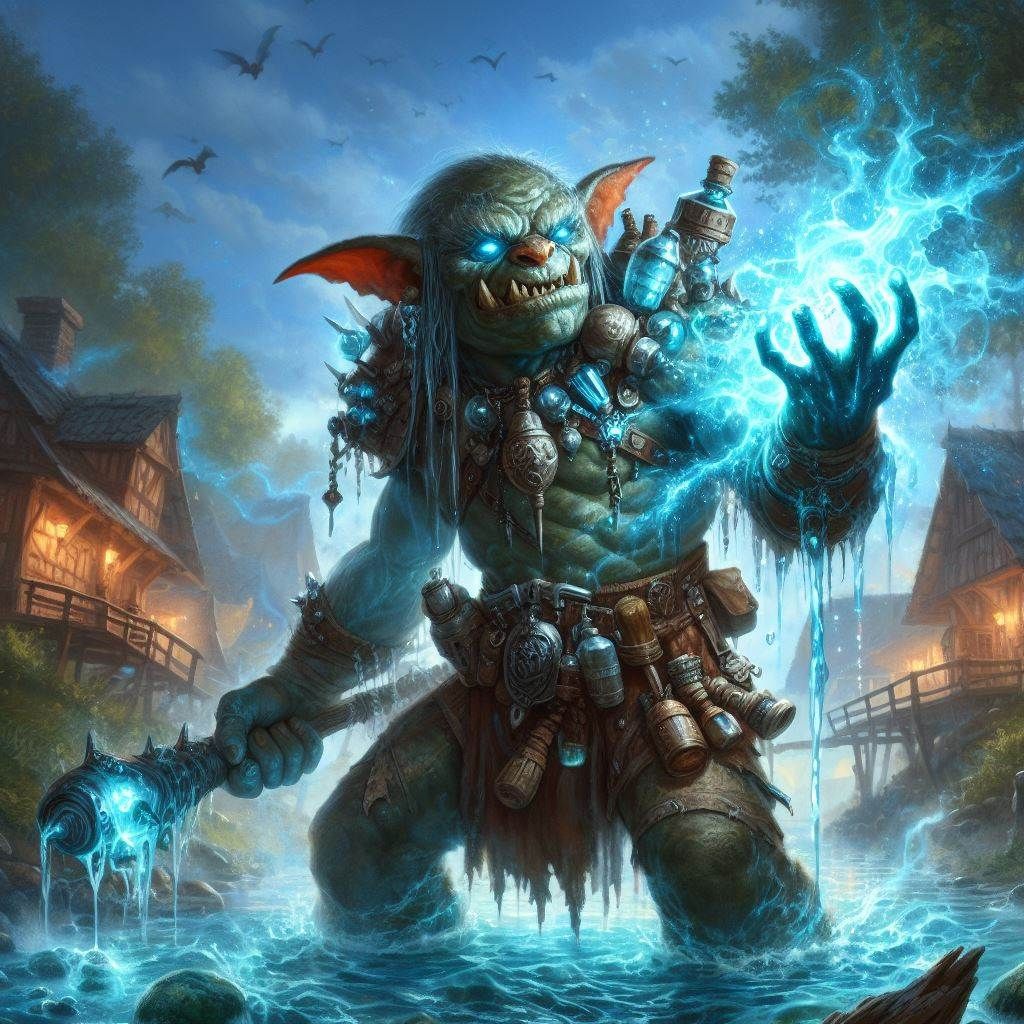 Water Goblin - AI Generated Artwork - NightCafe Creator