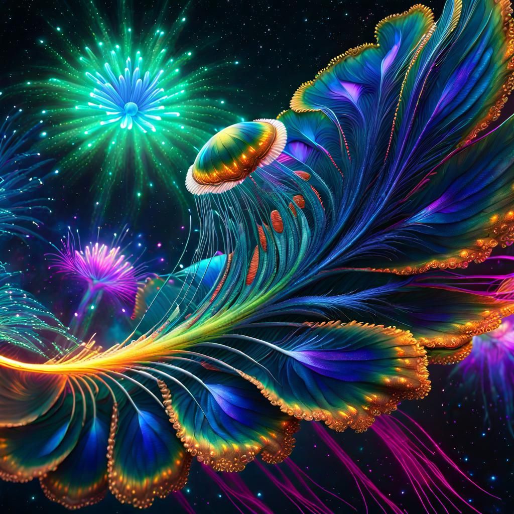 Feathered Bloom