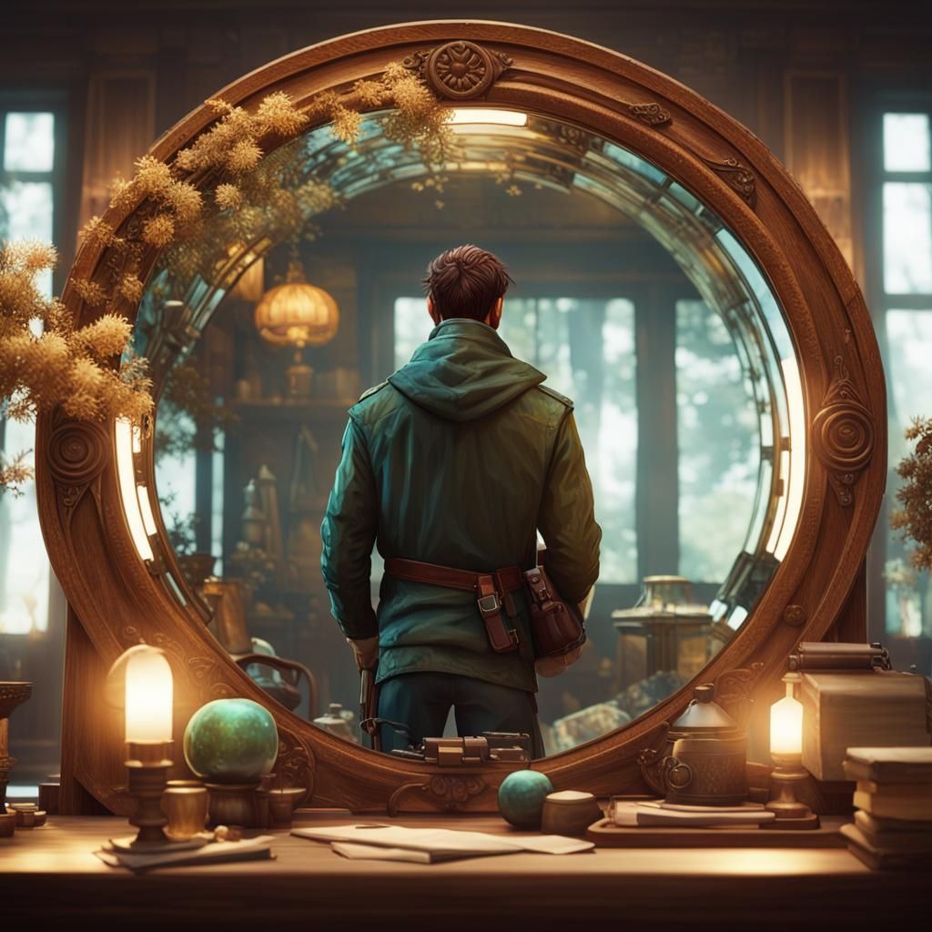 reflections on a woodsman