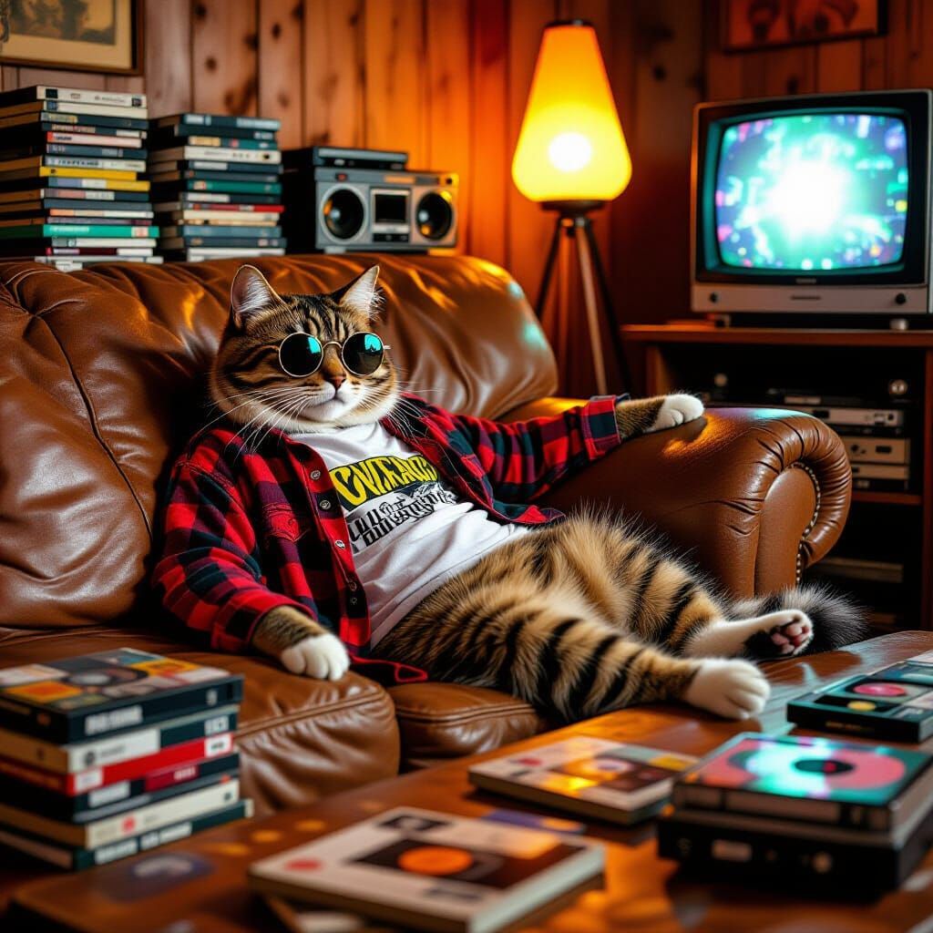 Gen X Chill Cat  by @Zelo