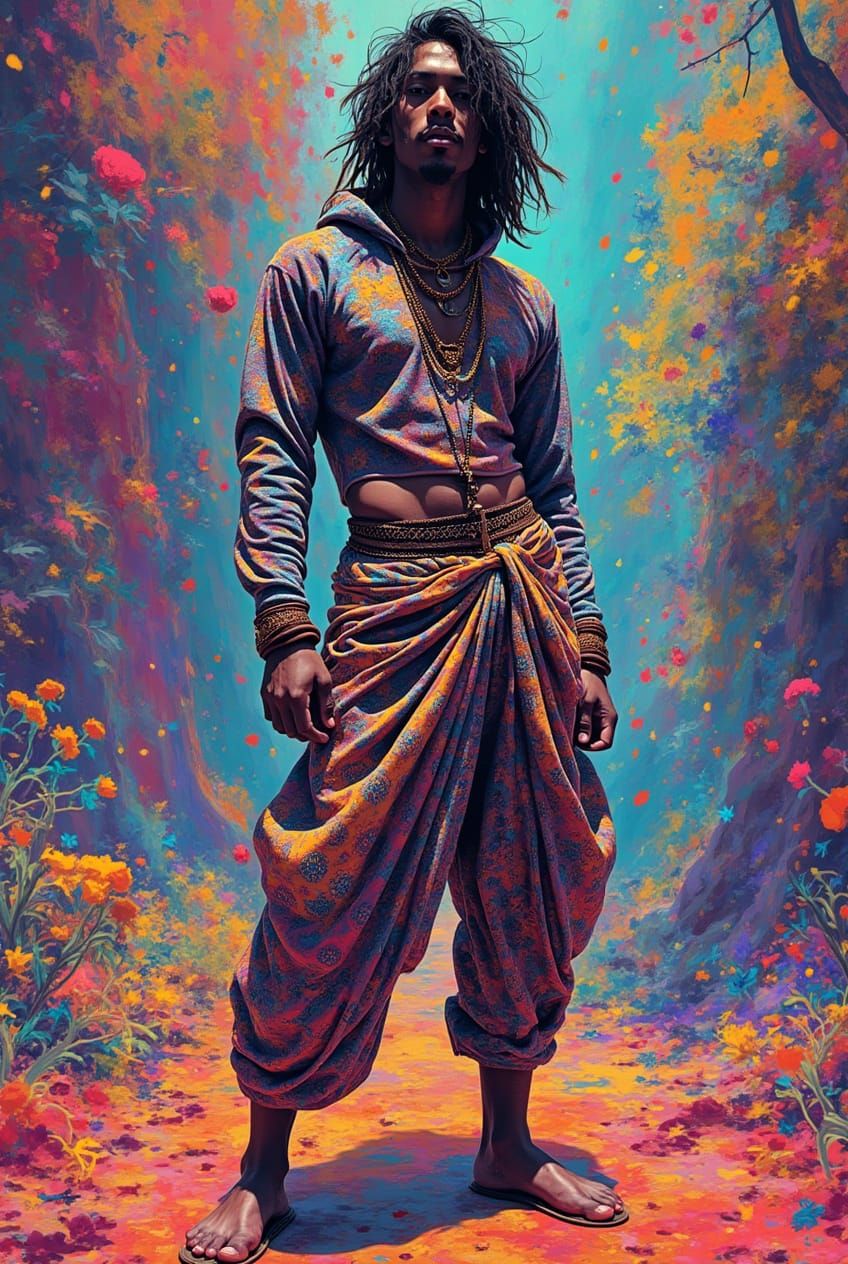 Psychedelic Paisley Fantasy