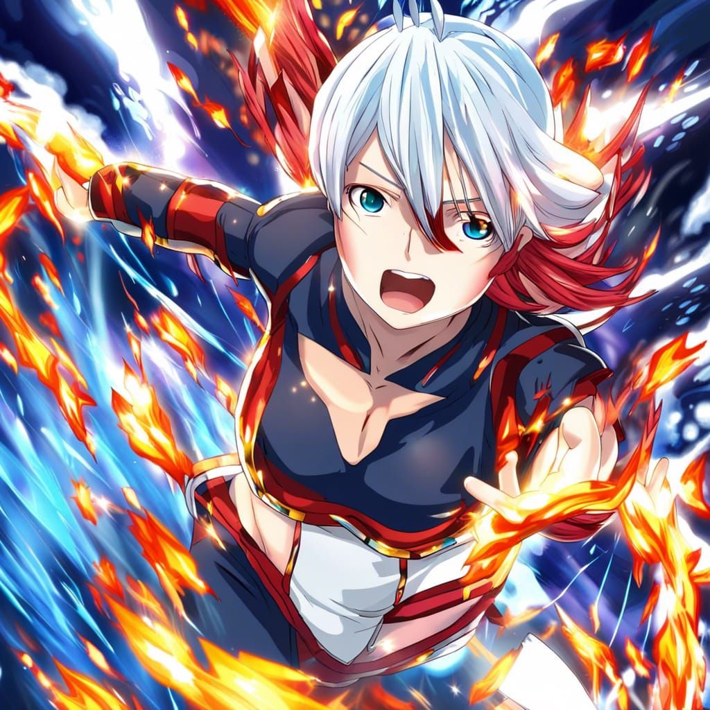 Ember Todoroki - AI Generated Artwork - NightCafe Creator