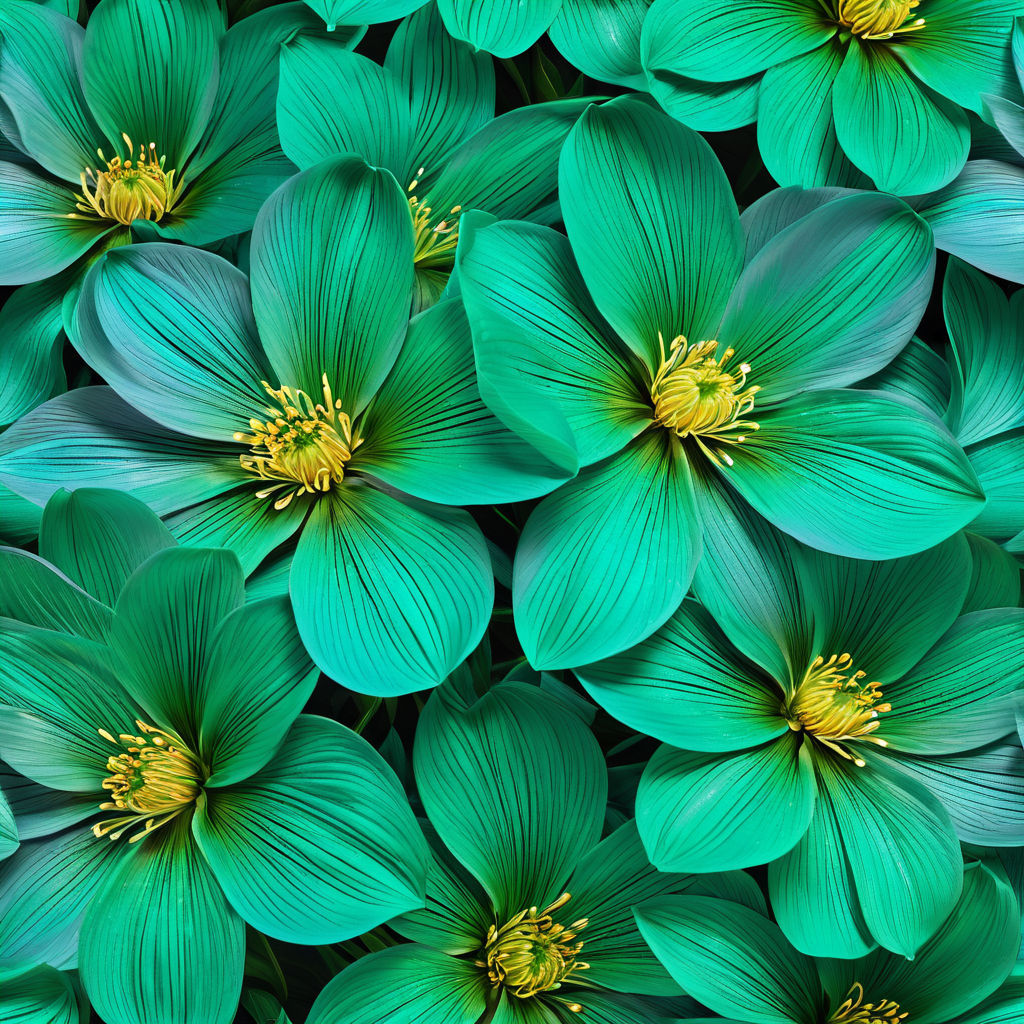 Vibrant flowers bursting into bloom (1)