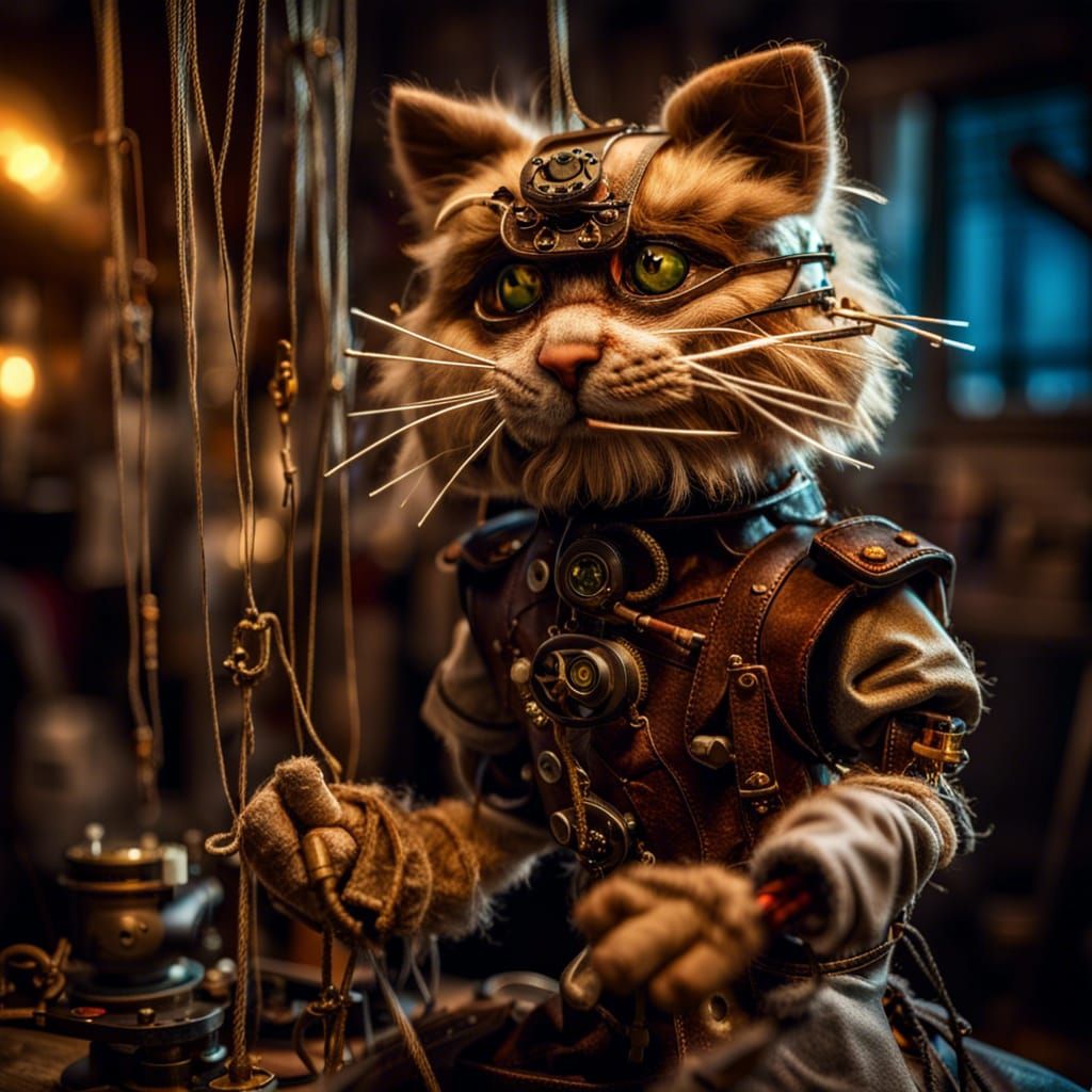 Cat AI Generated Artwork NightCafe Creator