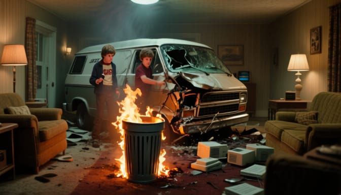 I called my brother Tyler for some tech support.  This is what happened next.