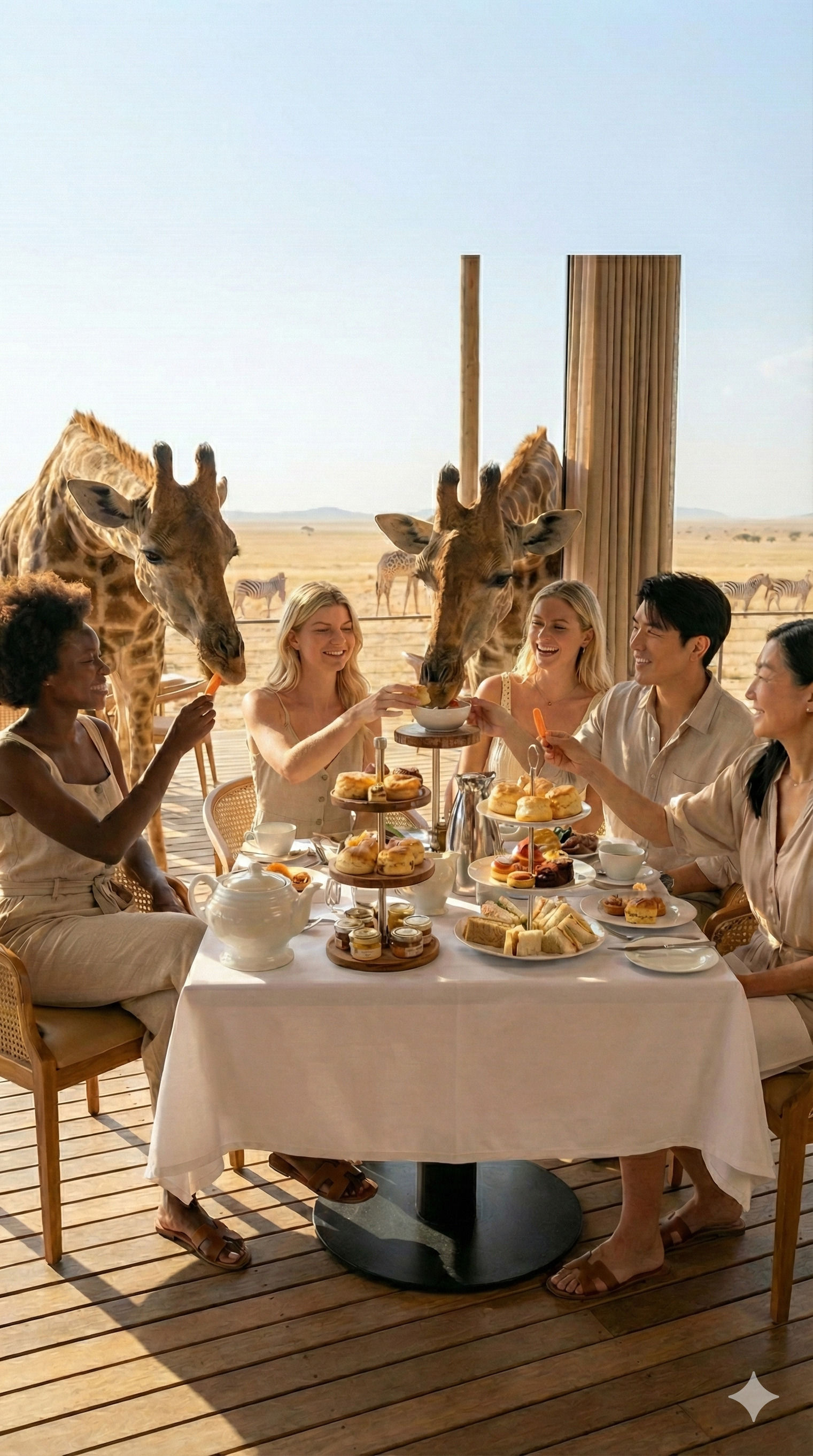 Namibia, Friends Under Vast Skies